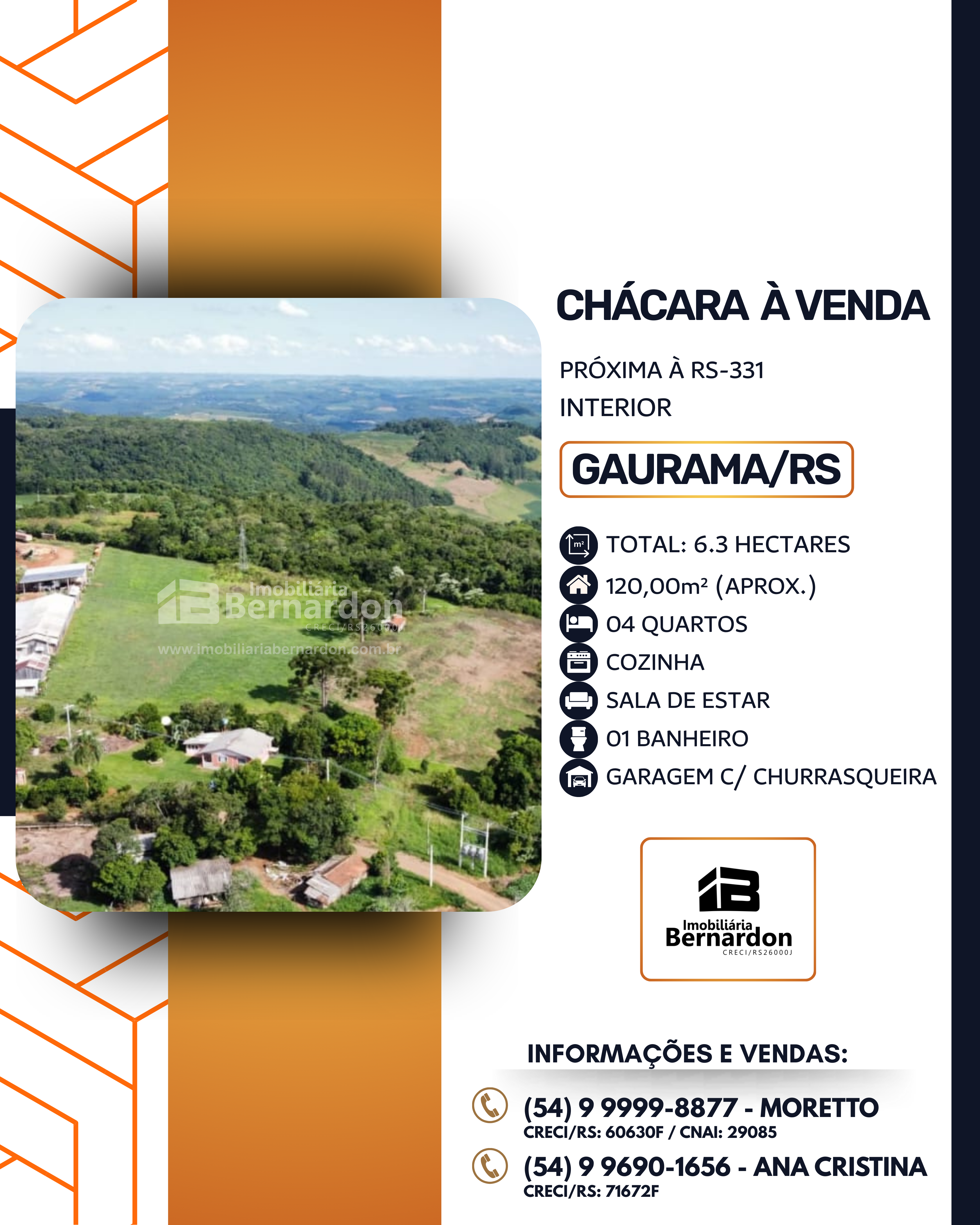 Imagem: Chácara próxima a RS-331